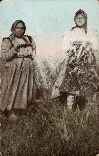 Russische frauen tracht - russische, in