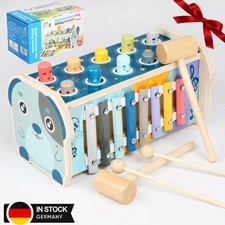 3-in-1 Holz Klopfspiel