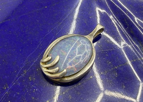 Edler opal anhänger aus - edler,