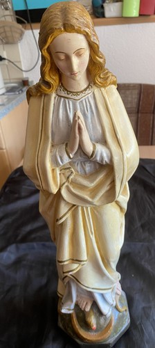 Madonnen figur aus gips cm - gips, 53