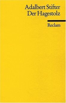 Der hagestolz stifter - der,