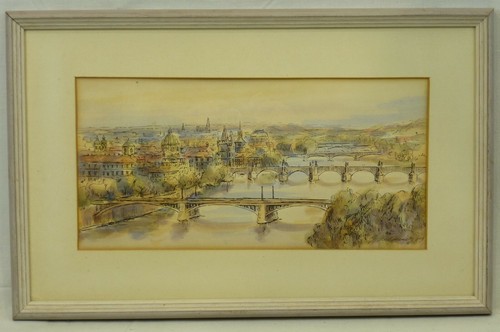 Lithografie ansicht - (b1405),