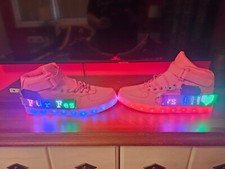 NEU Einmalig auf der Welt LED Schuhe rosa Gr.39 mit LED Display 