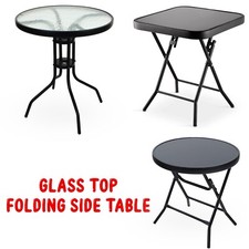 Sofa Beistelltisch schwarz mit