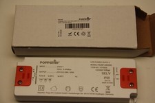 Poppstar Slim LED Trafo 24 V (f. LEDs bis 50 Watt) ultra flach 24V DC 2,08A