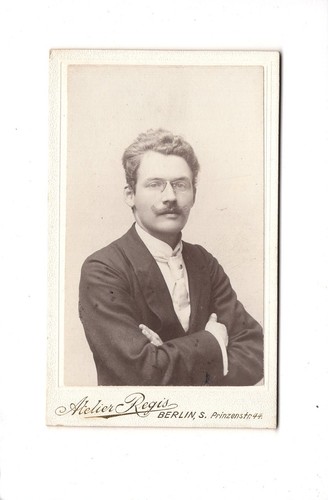 Cdv foto herrenportrait - foto,