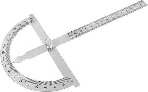 Winkelmesser edelstahl 180 - winkelmesser,