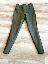 MAYA DELOREZ Reitlegging? NEUwertige Compressions Breeches NOEL, GR. L , GREEN 