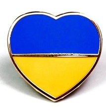 Ukraine Herz Pin Ukraine Herz