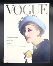 Vintage vogue magazine march - vintage,
