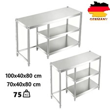70/100cm Edelstahltisch Gastro
