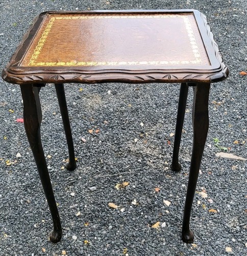Vintage mahagoni beistelltisch - vintage,