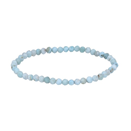 Larimar facettiertes armband - facettiertes,