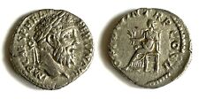Roman Imperial Denarius PERTINAX, RIC 8a, Rome. 193 AD SS RR! OLD PEDIGREE!