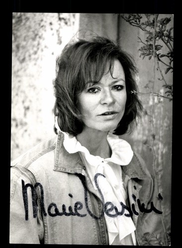 Marie versini autogrammkarte - marie,