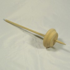 Handspindel spinnen Spinnrad