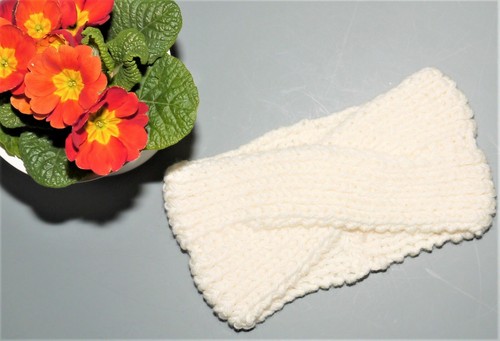 Stirnband rippen strick - stirnband,