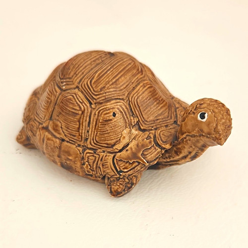 Dekofigur schildkröte braun - dekofigur,