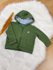 ! Englandmode Marks&Spencer Sweatjacke Grün Junge 68/74 6-9 Monate Neuwertig !