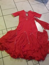 Rotes Standardkleid Gr. 42
