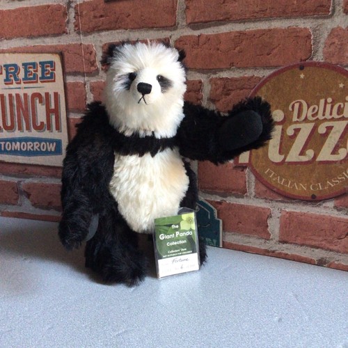 Schöner mohair panda bär - schöner,