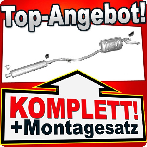 Auspuff für lancia 1 - auspuff,