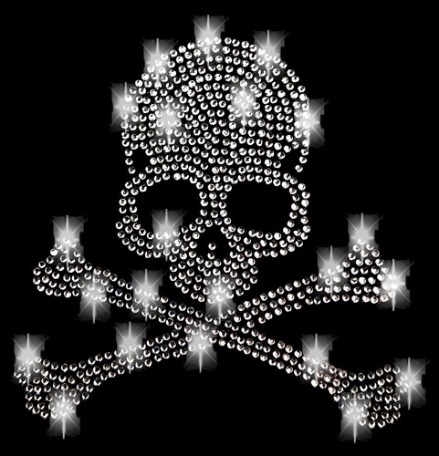 Strasssteine totenkopf skull - strasssteine,