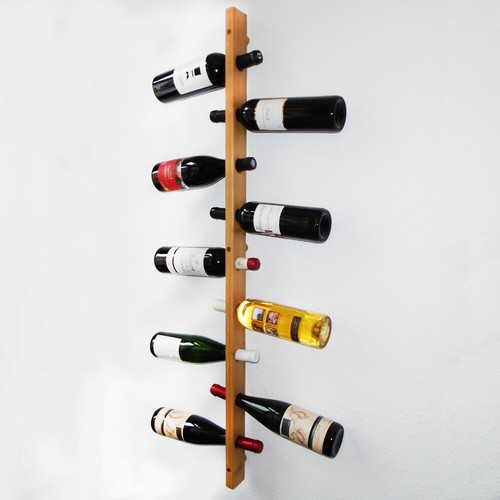 Weinregal aus bambus holz - weinregal,
