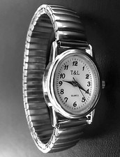 Damenuhr Quartz Uhr Zug Armband Damenarmbanduhr Edelstahl Batterie GEPRÜFT neu