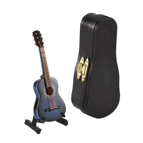 Miniatur gitarre aus holz - a-gitarre,
