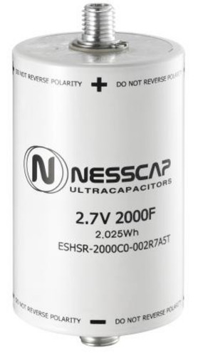 Super capacitor 2000f 2 7v - capacitor, 2,7v