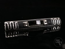 Theodor Fahrner Silberbrosche Art Déco um 1930 mit Onyx & Mattemaille 935 Silber