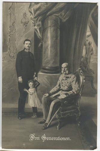 Postkarte kaiser franz - postkarte,