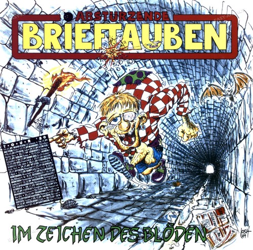 Abstürzende brieftauben im - abstürzende,