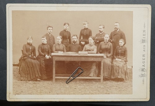 Foto cdv kab wien portrait - cdv,