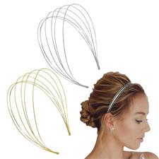 Stirnband Damen Metall 2
