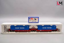 Roco H0 47105 Doppel-Containertragwagen Cho Yang CP | Y-528