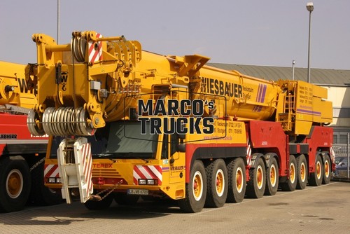 Lkw foto terex kranwagen - lkw,
