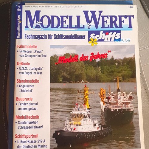 Zeitschrift modellwerft - zeitschrift,