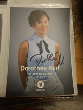 Dorothea Neff Sturm der Liebe Autogrammkarte orginal handsigniert