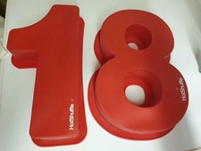 Backform Silikon Zahl 18 XL