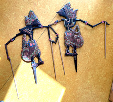 2 Stück Schattenspielfiguren