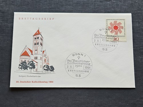 1964 bund fdc - fdc, erstagsbrief