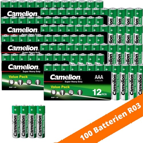 100 aaa camelion micro r03 - 100,