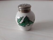 1 Salzstreuer mit Drachenmotiven -handgemalt