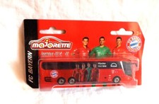 FC Bayern München Mannschaftsbus 2019(2020 MAN 1:100 rot Neu,OVP,Lizenz-RAR