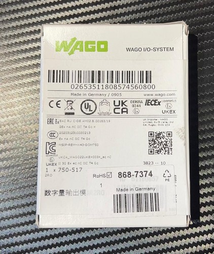 Wago 750er sps modul - 750er, sps-e/a-modul