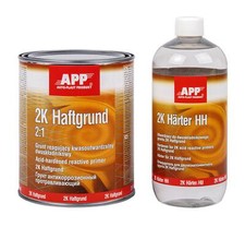 SET APP 020610 + 020620 Haftgrund 2K Säureprimer 2:1 inkl. Härter 1,5 L | Grundi