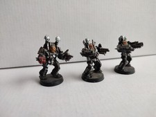 Warhammer 40k Chaos Space Marines 3 Kyborgs Metall RARE 3rd Edition