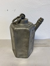 Antike Zinnkanne / Zinnflasche